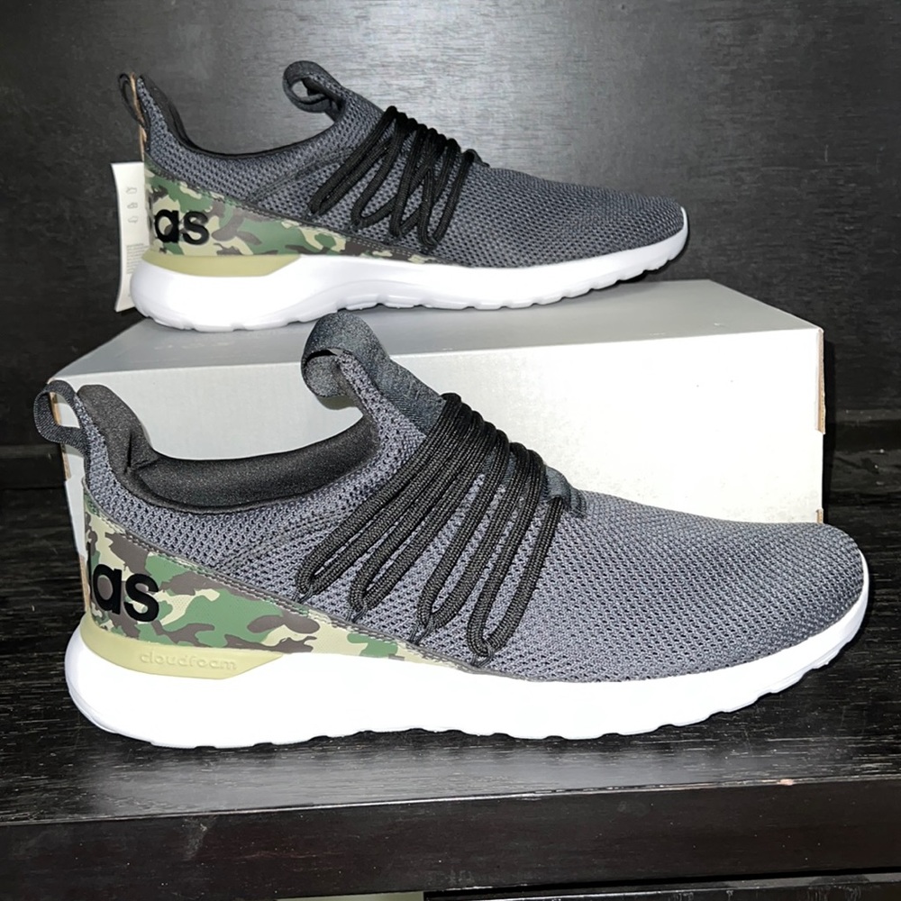 Adidas LITE RACER ADAPT 3 Mens SHOES Sz 9.5 camouflage